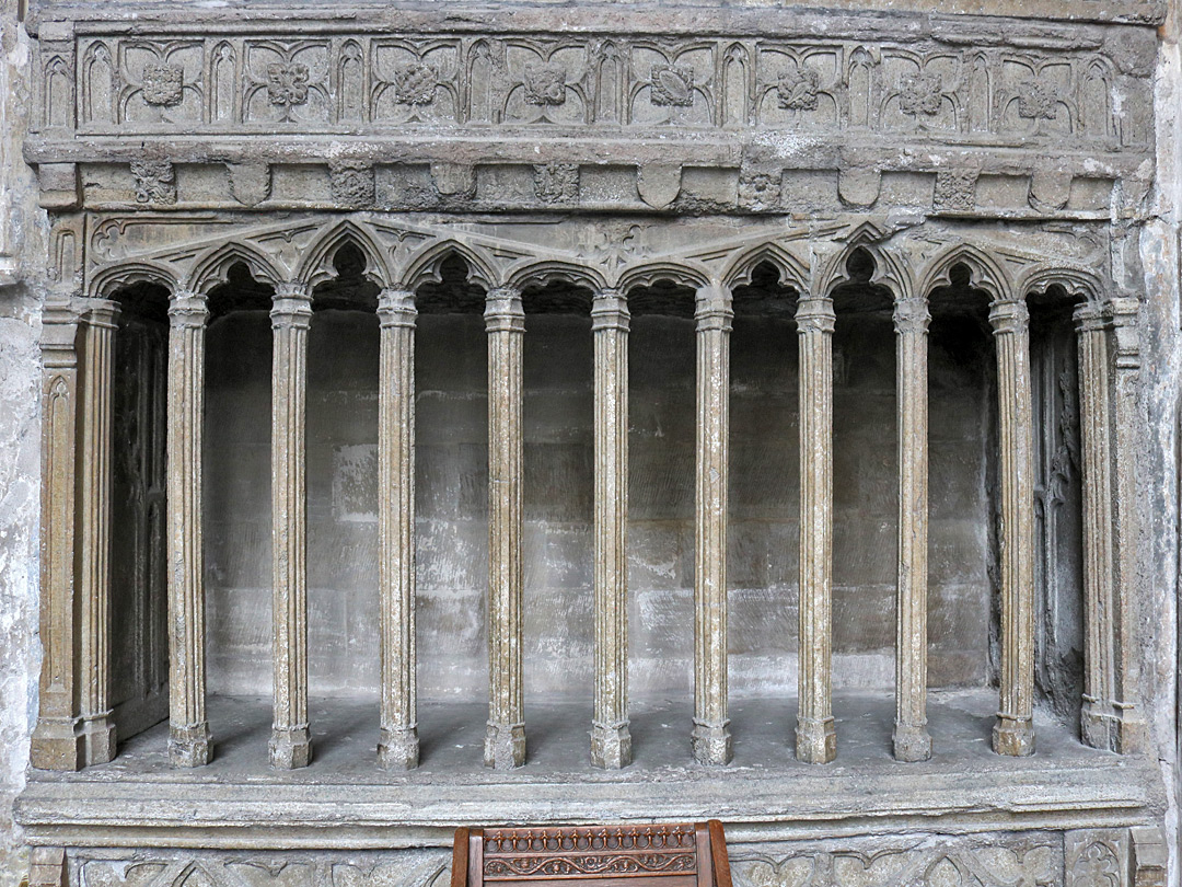 Tomb in the lady chapel