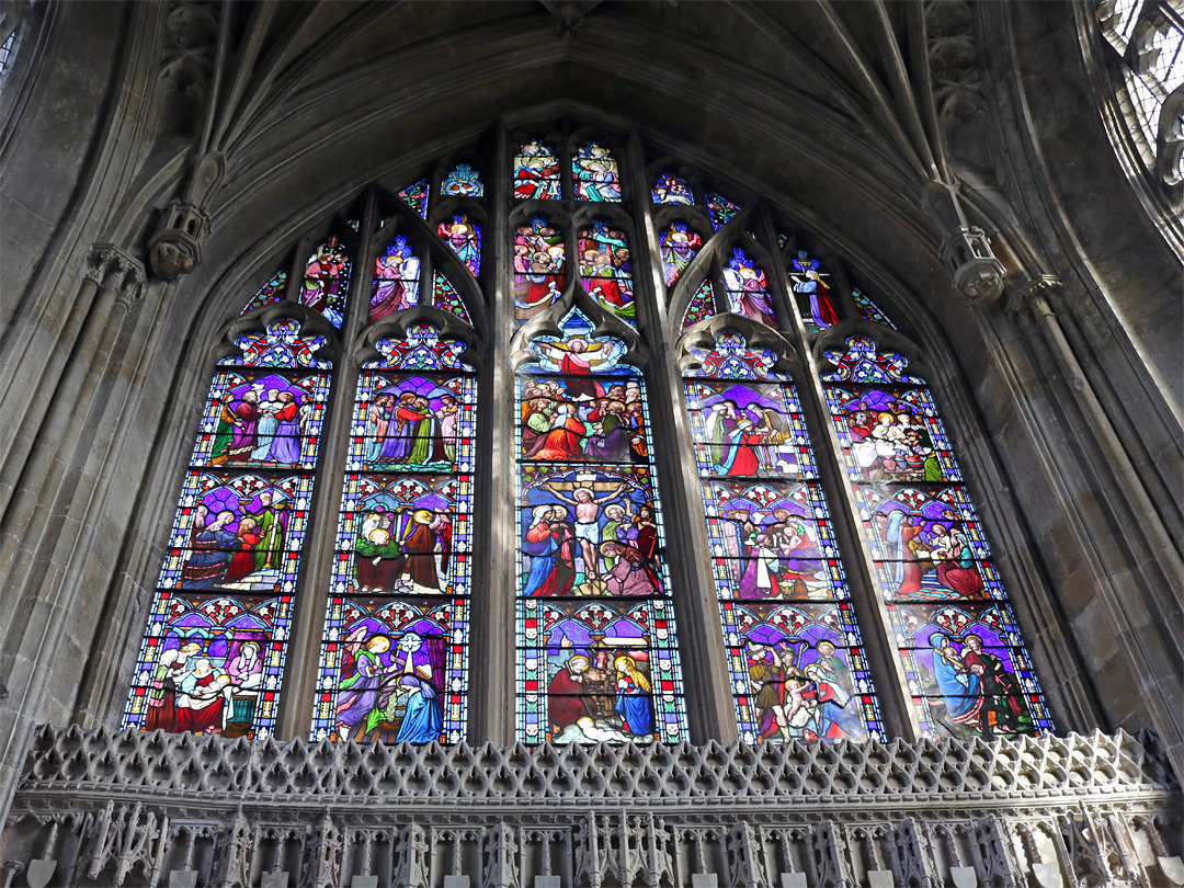 Window of the lady chapel