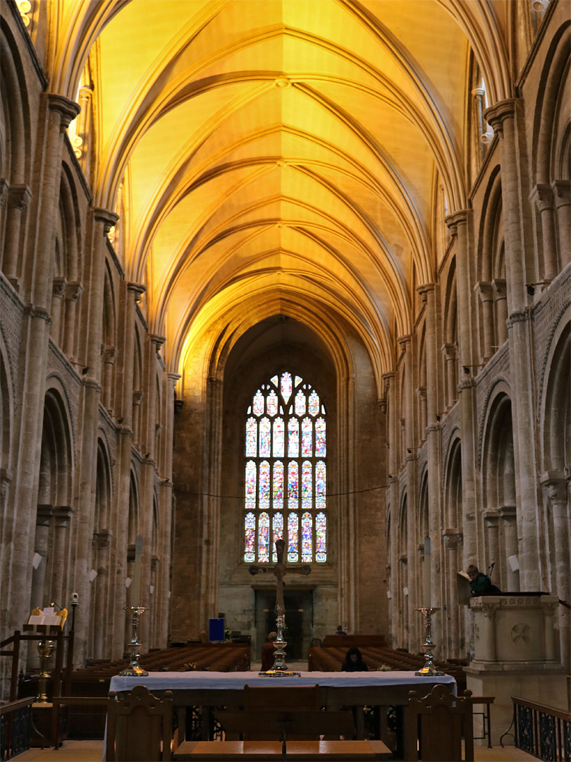 The nave - west