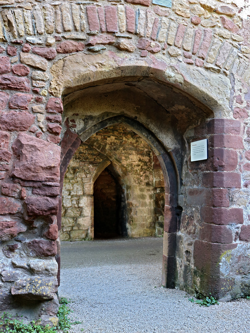 Doorway to the almonry