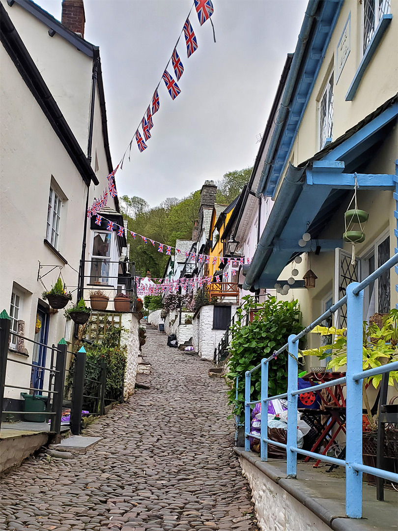 Cobbled street