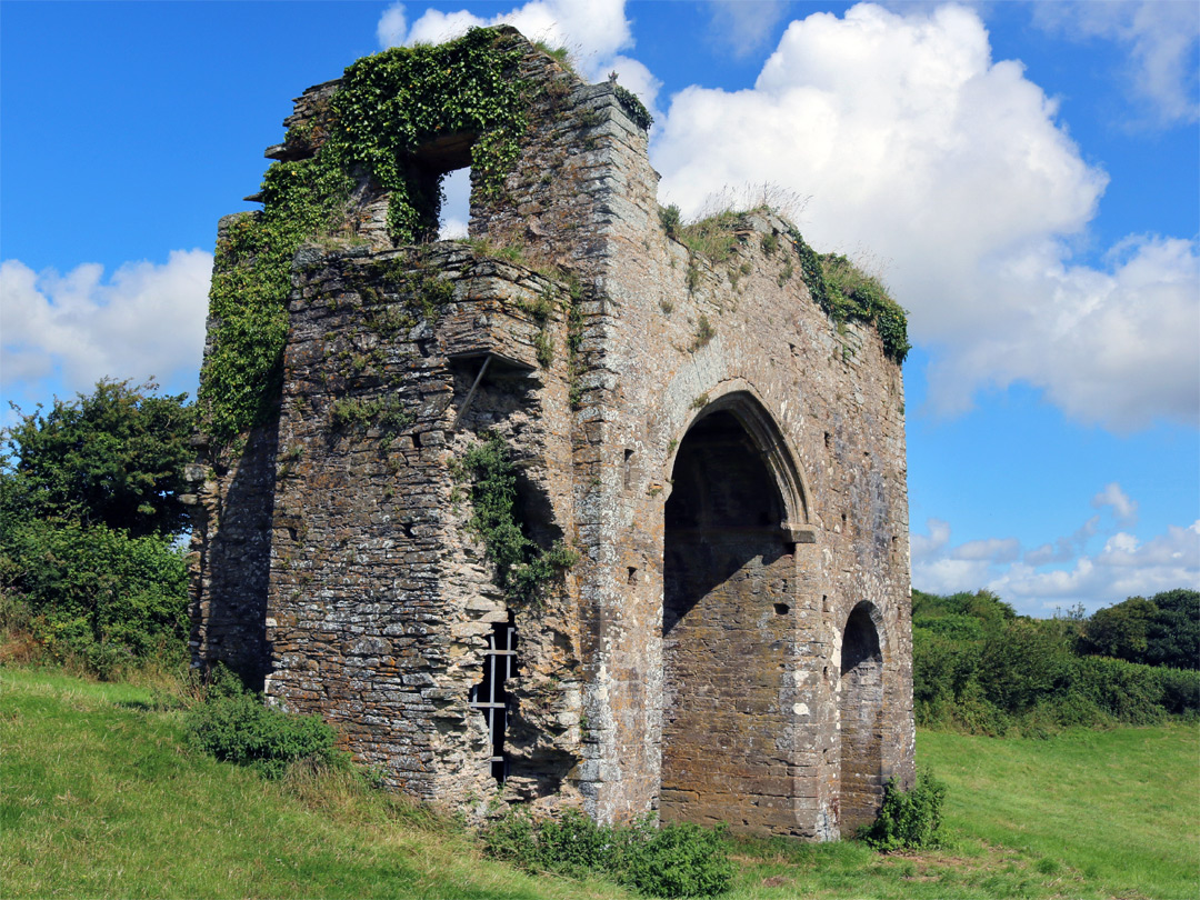 South side of the gatehouse