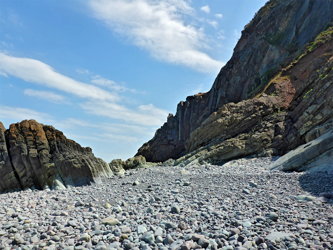 East side of Countisbury Cove