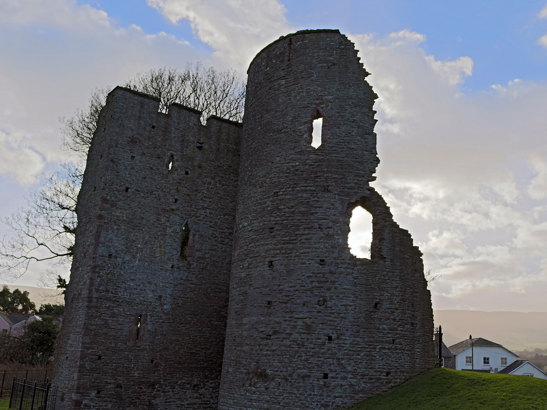 Castle silhouette