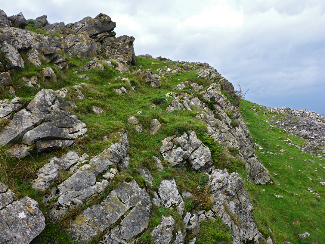 Limestone exposure