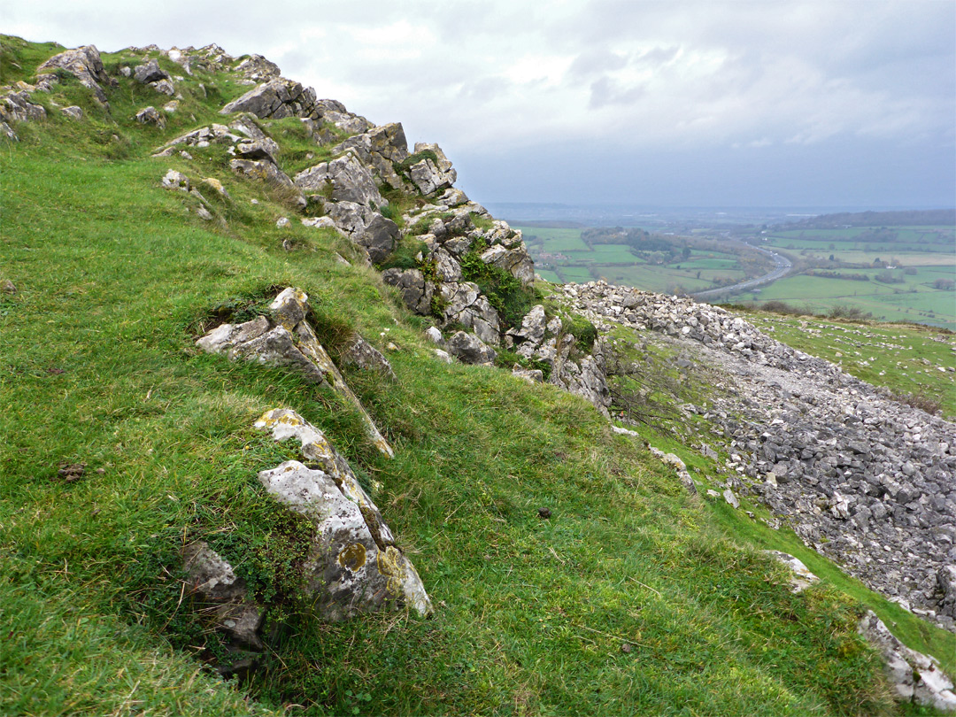 The summit - view northwest