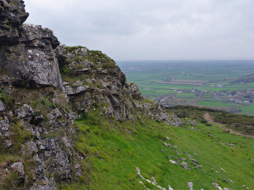 Low cliffs