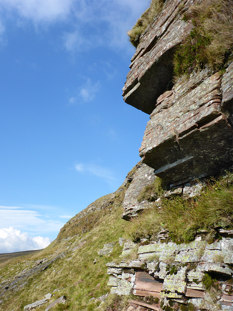 Thin-layered rocks