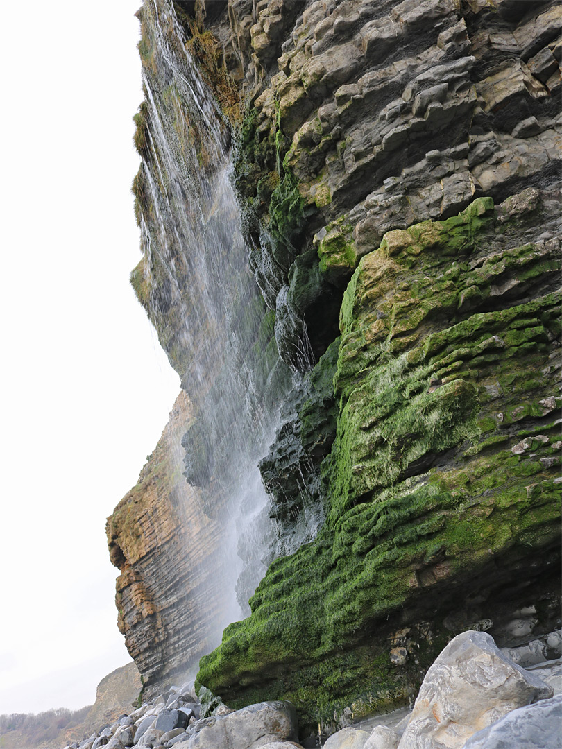 Cwm Mawr waterfall