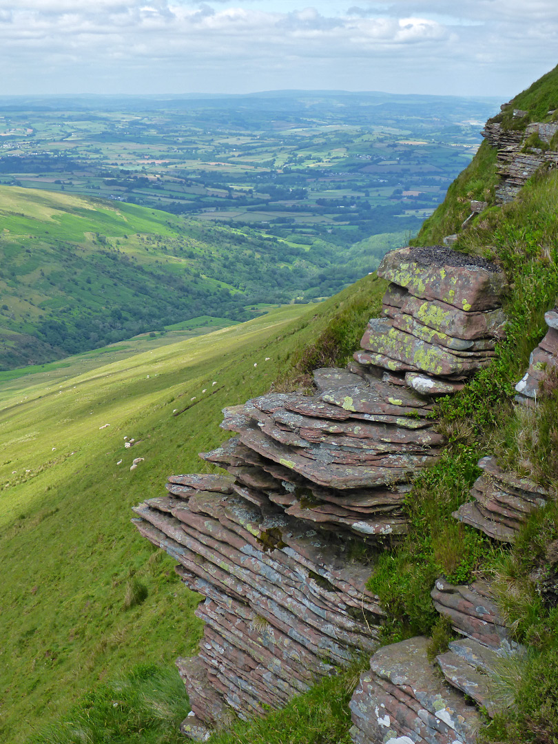 Sandstone outcrop