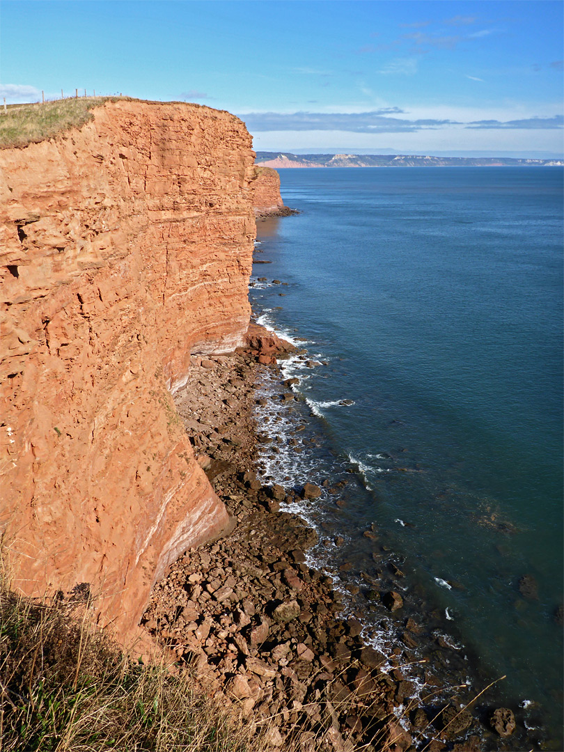 Cliffs northeast of Danger Point