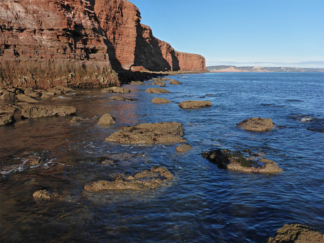 Rocks below Danger Point