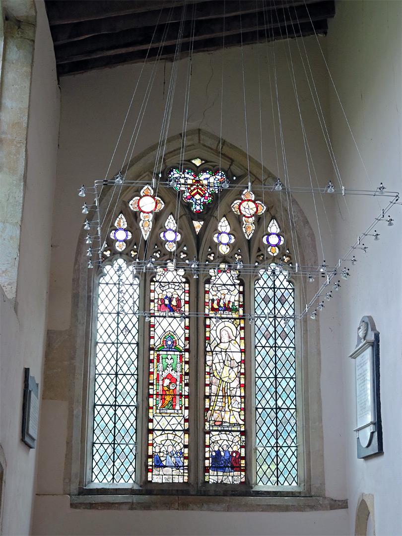 Window in the south aisle