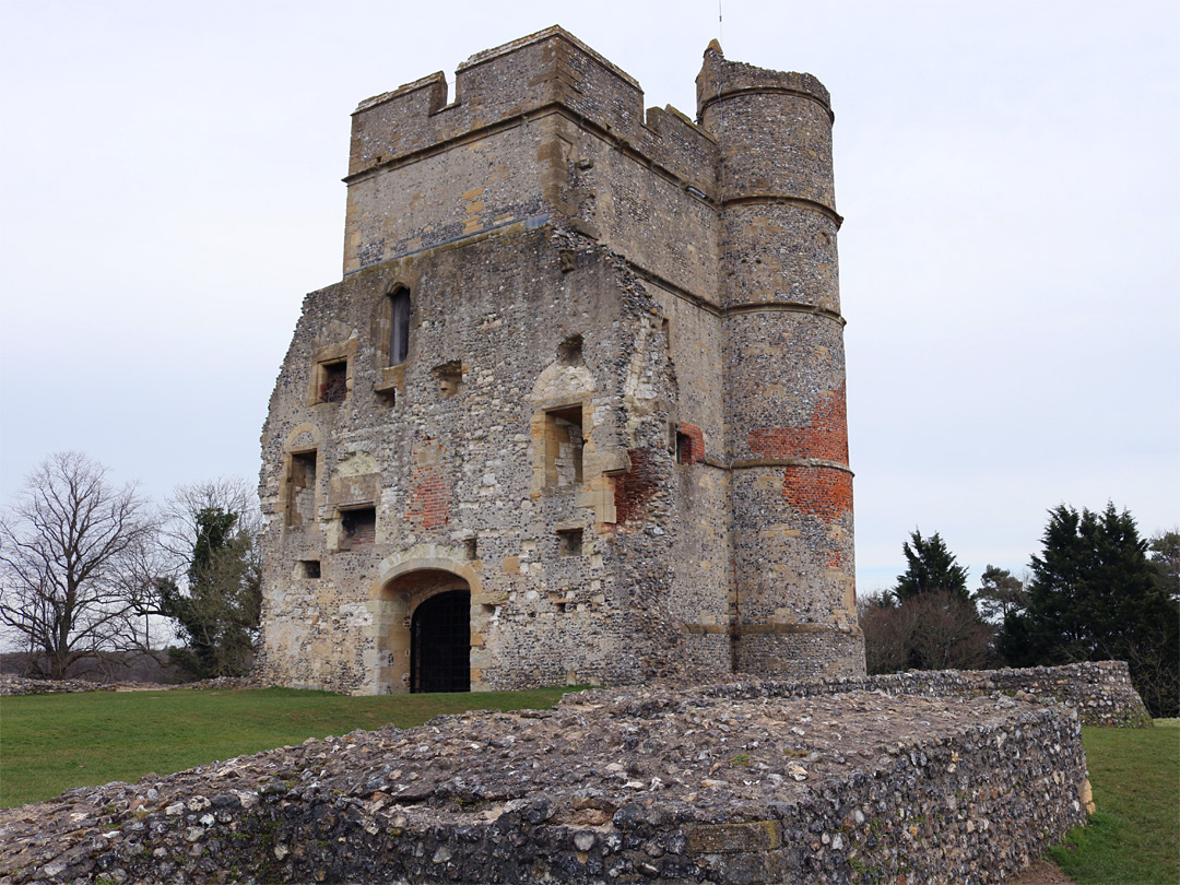 The castle, from the southwest