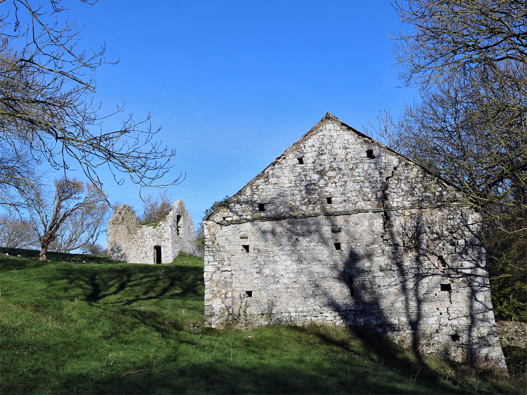 Hall and dovecote