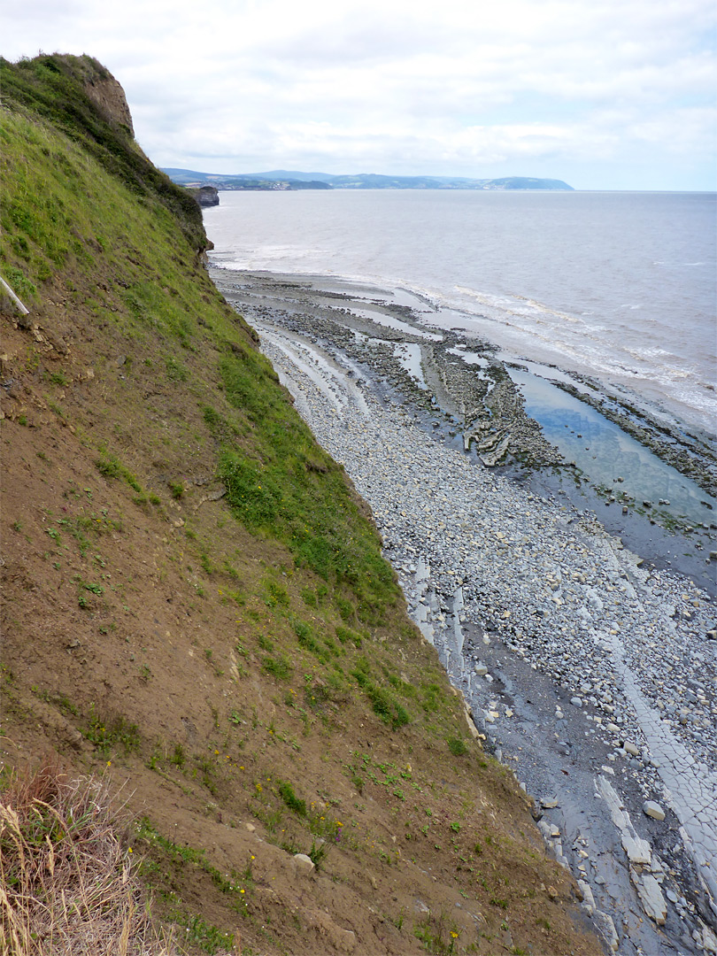 Cliffs near Quantock's Head