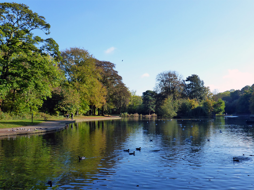 Eastville Park lake