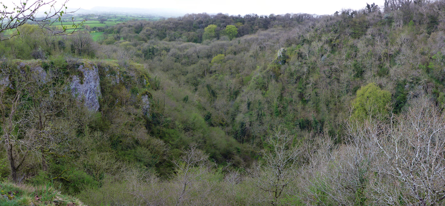 Viewpoint above the gorge