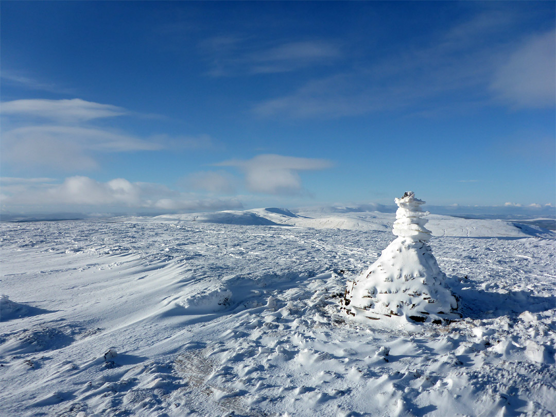 Summit cairn