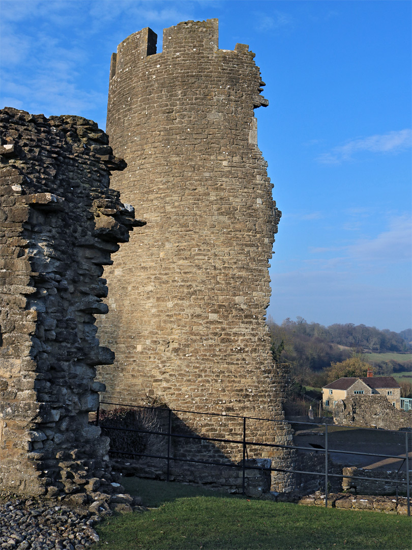 Tower and gatehouse