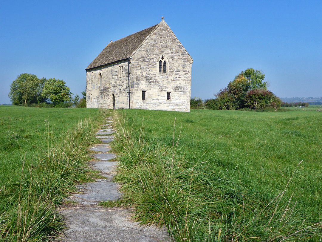 Path to the fish house