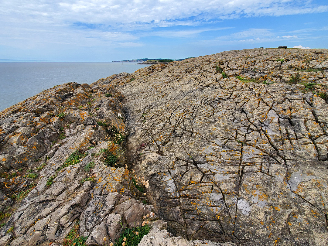 Limestone layers