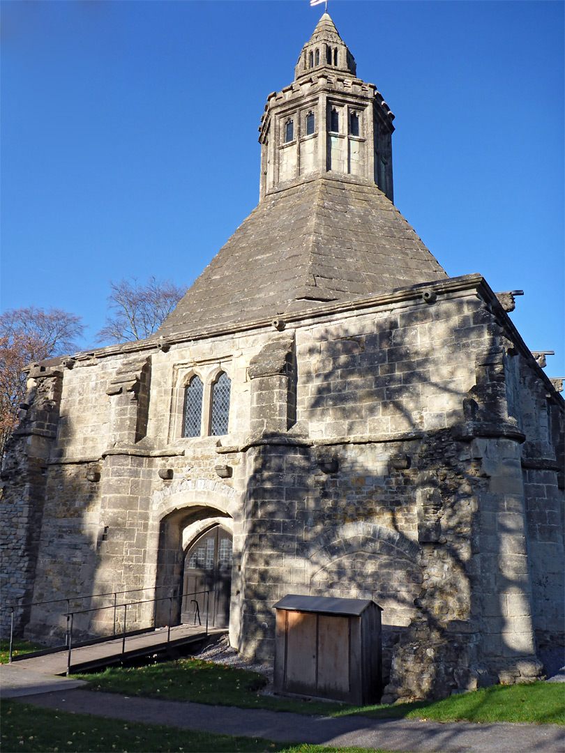 Rear of the abbot's kitchen