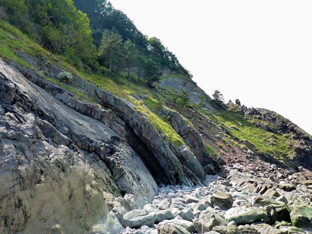 Sandstone strata