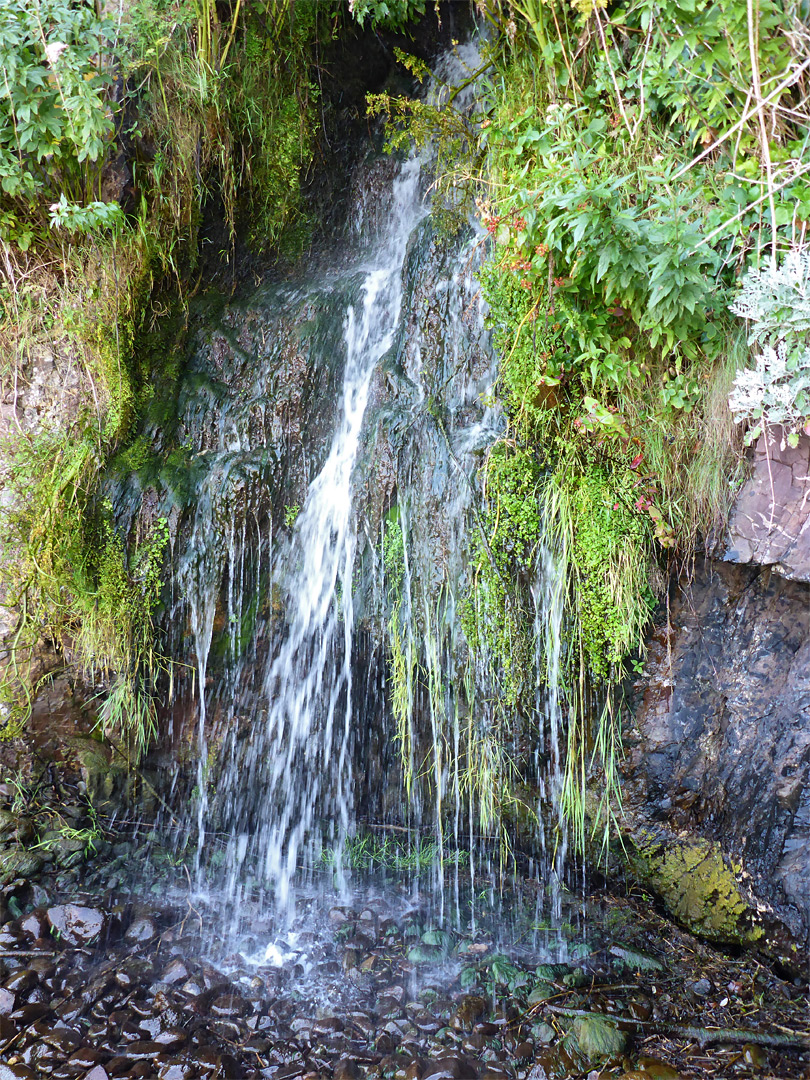 Waterfall at Glenthorne Beach