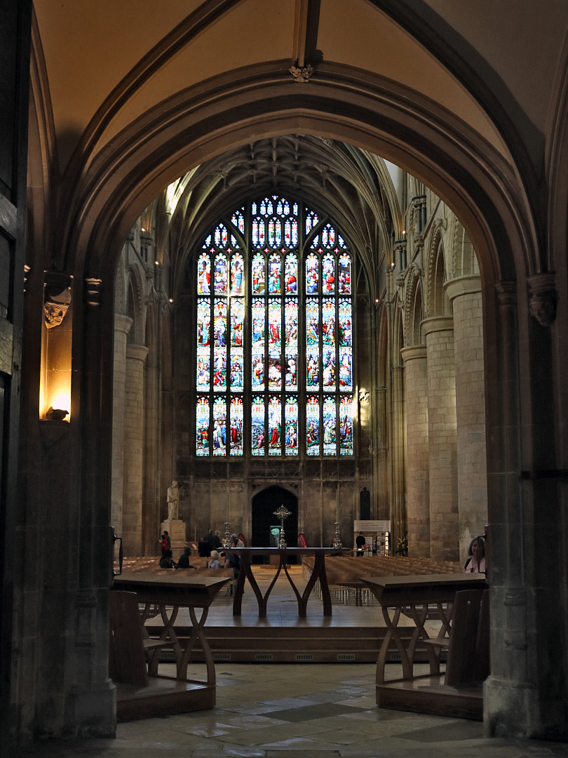 West end of the nave