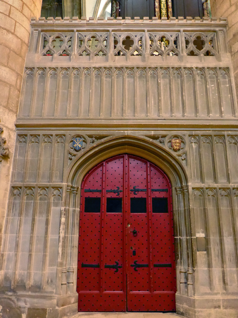 Red door