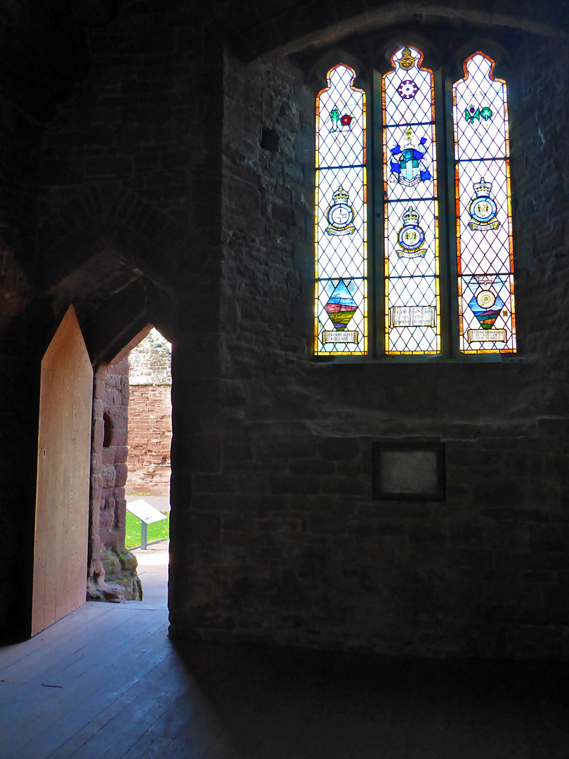 Chapel window and door