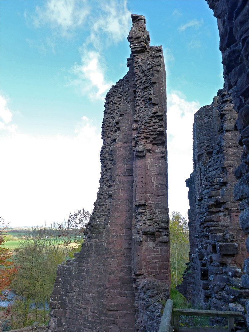 Great hall wall remnant