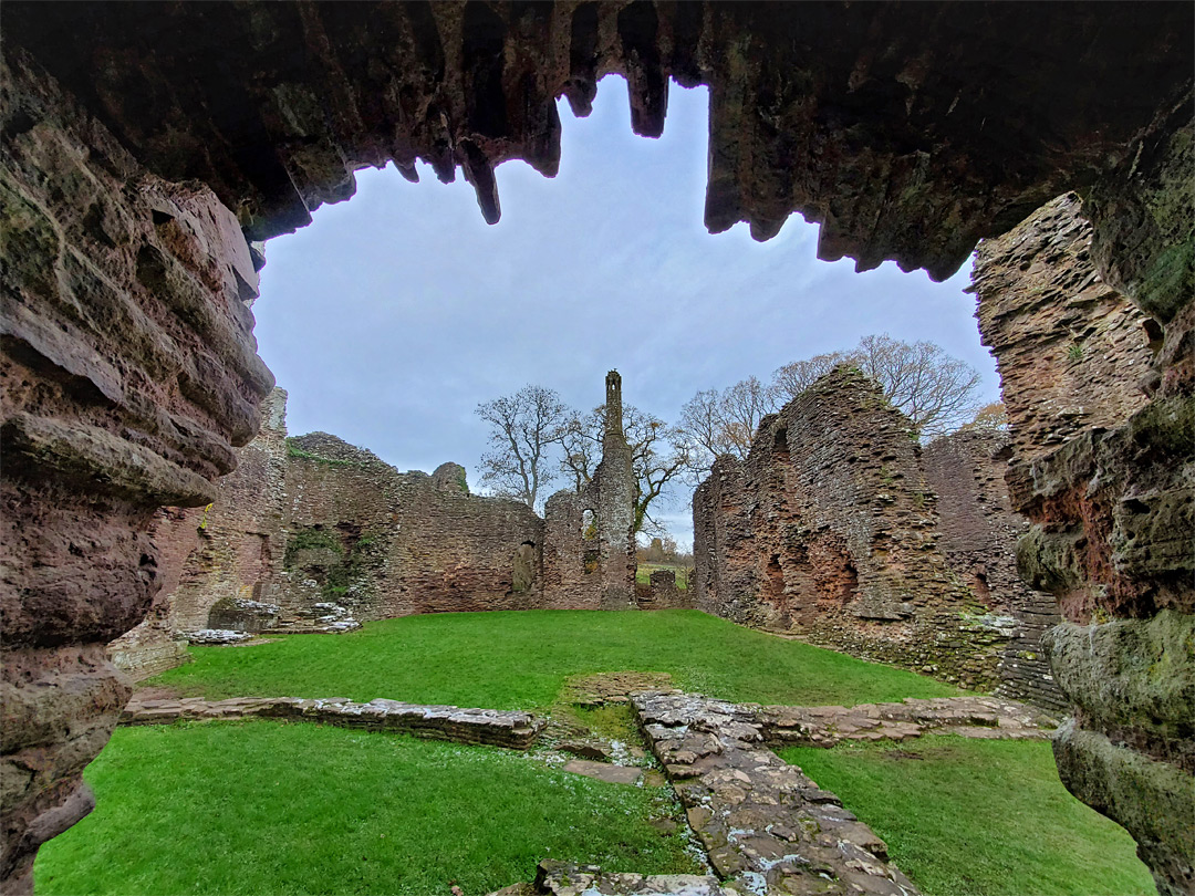 The courtyard