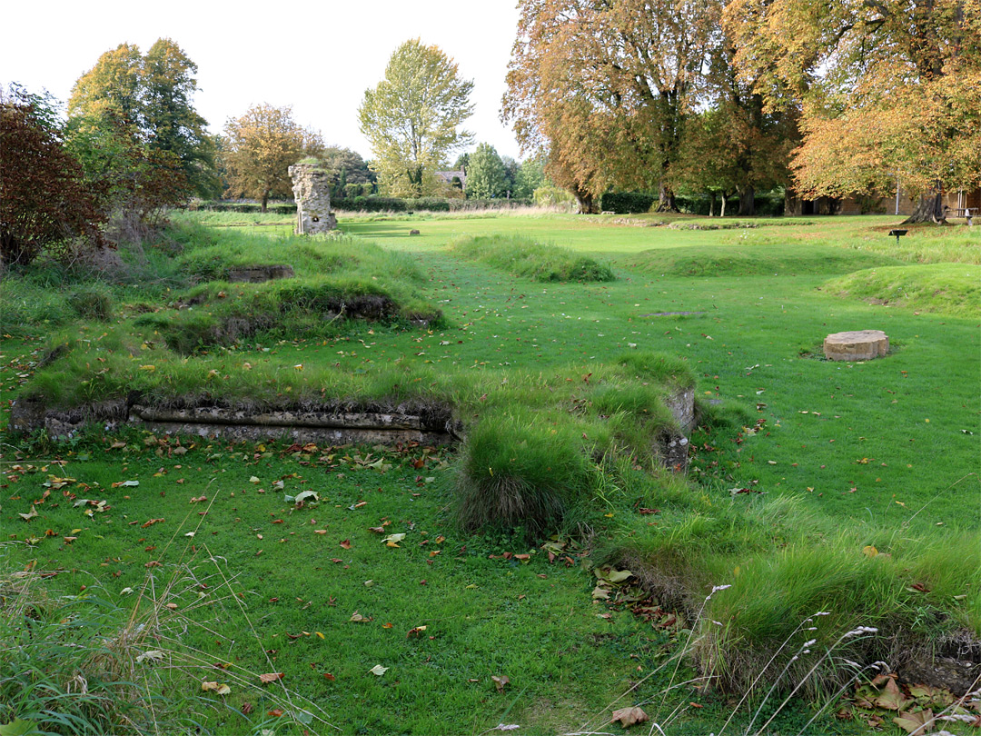 Foundations of the church