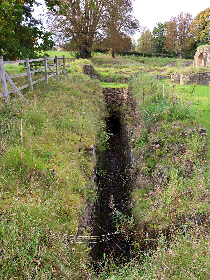 Ditch, and part of the frater