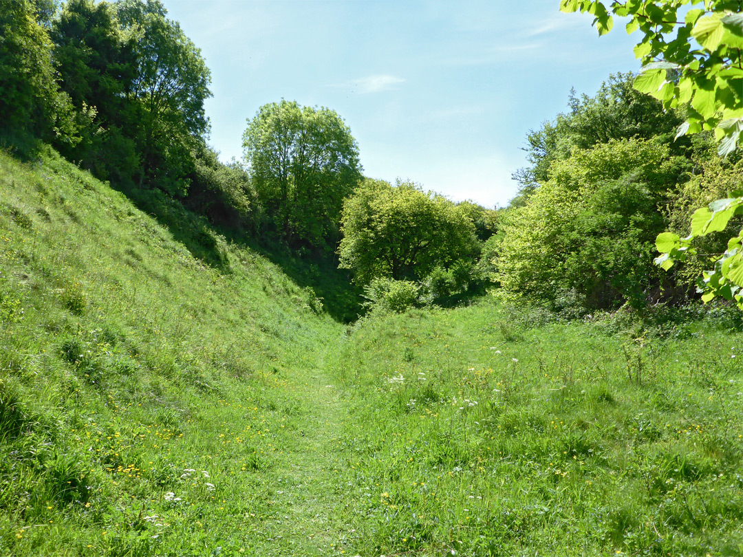 Sunken lane