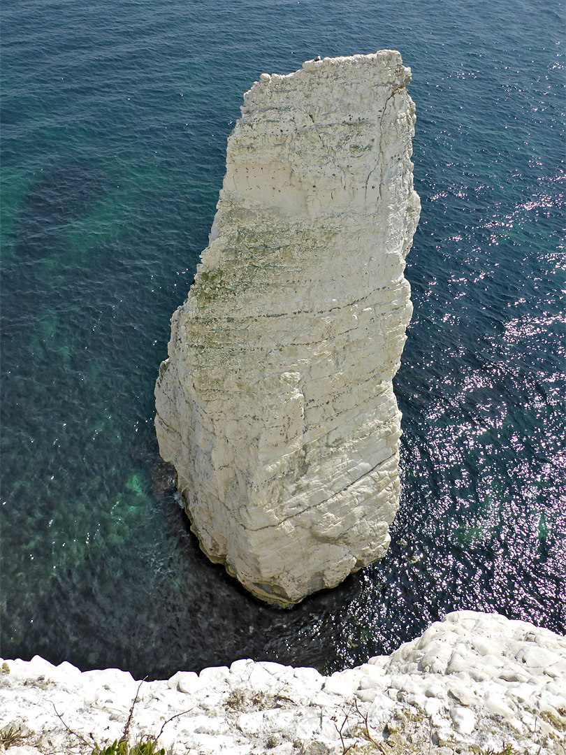 Detached rock