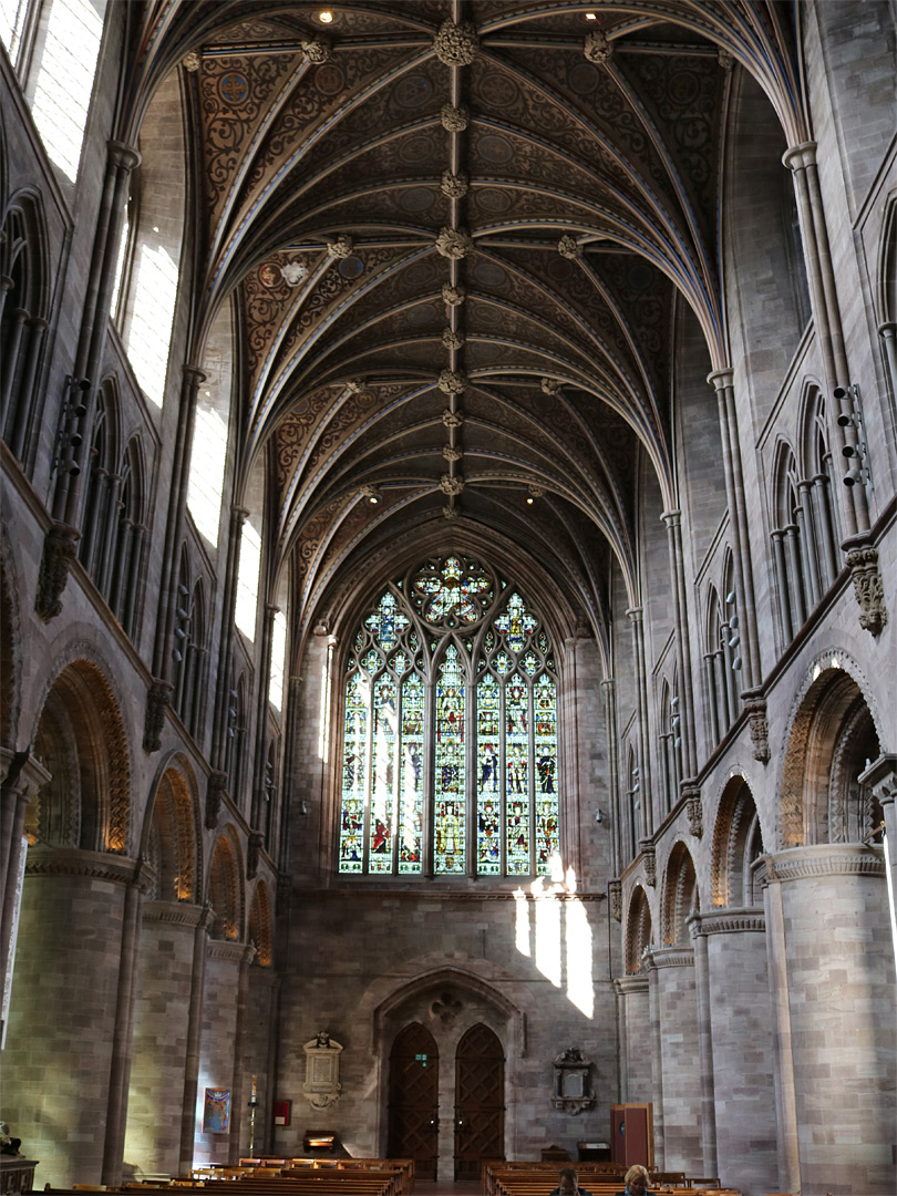 West end of the nave
