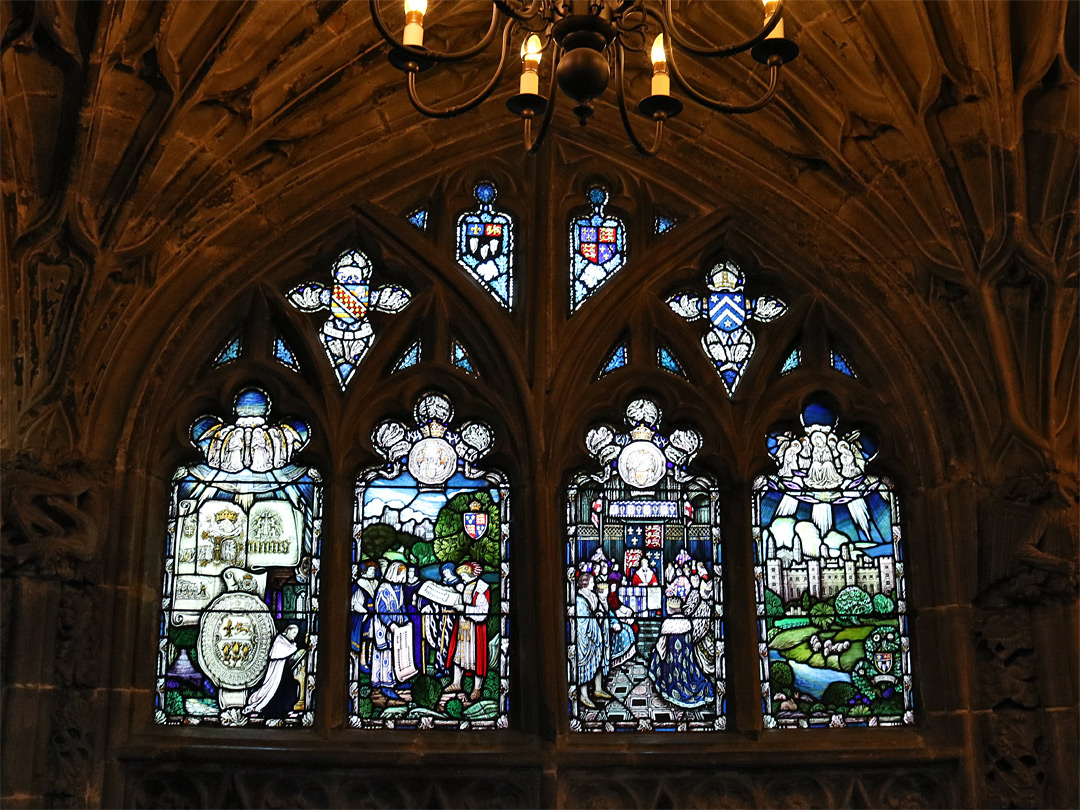 Window of the Stanbury Chapel