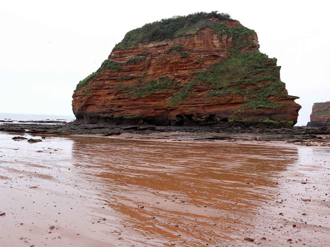 Beach beside Hern Rock Point