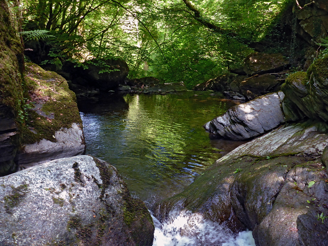 Pool and rocks