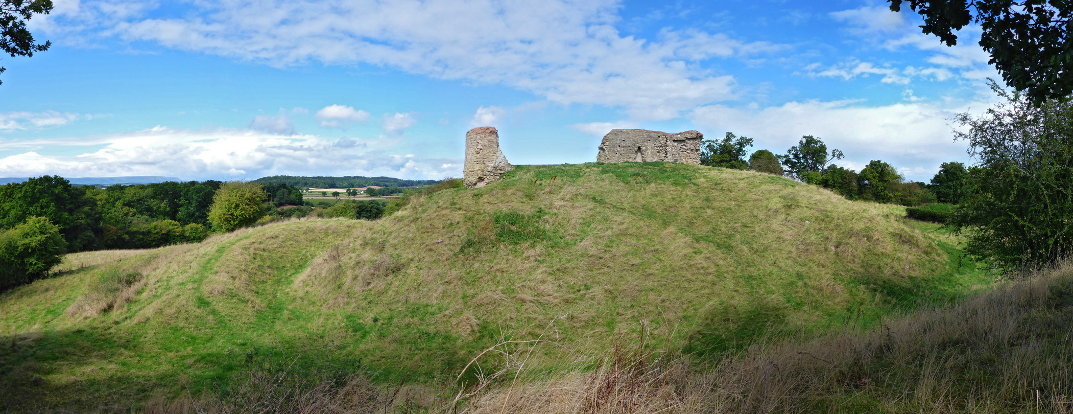 The castle, from the south