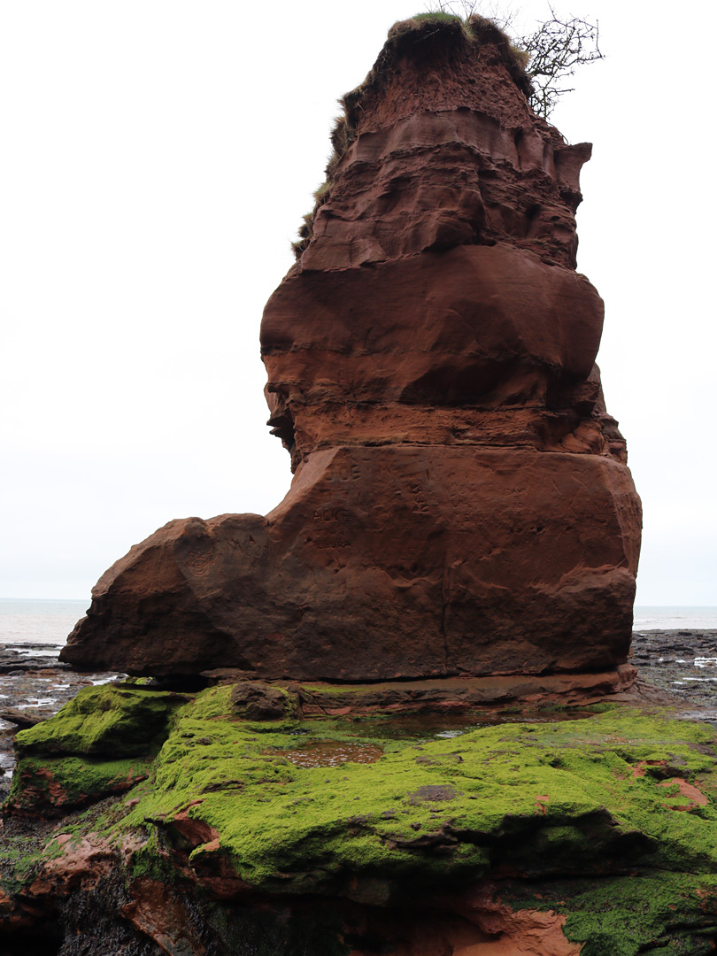 Terrace below Lade Rock