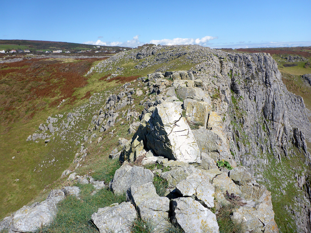 Limestone rocks