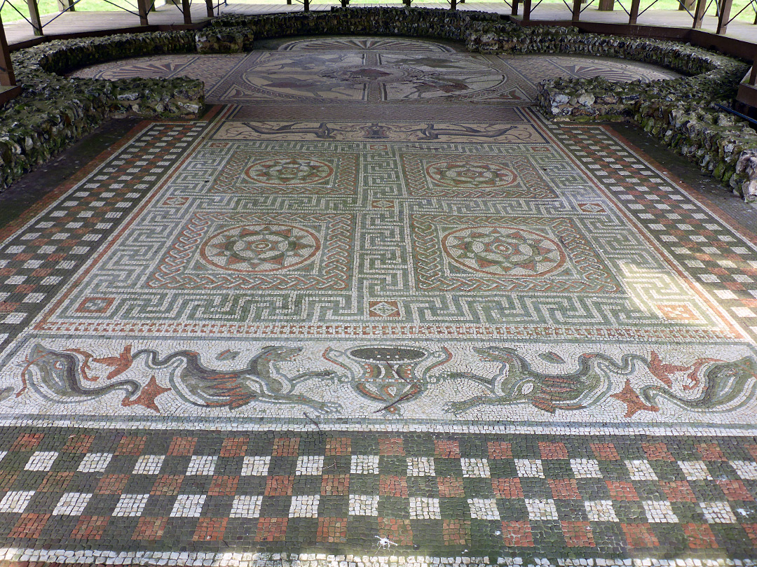 West end of the mosaic