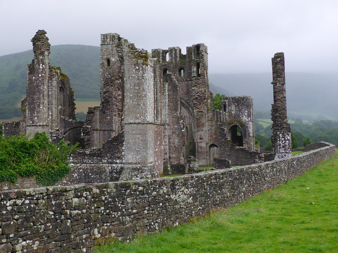 Ruins in the mist