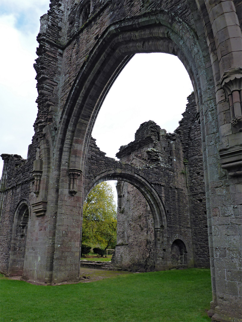 Arch of the north transept