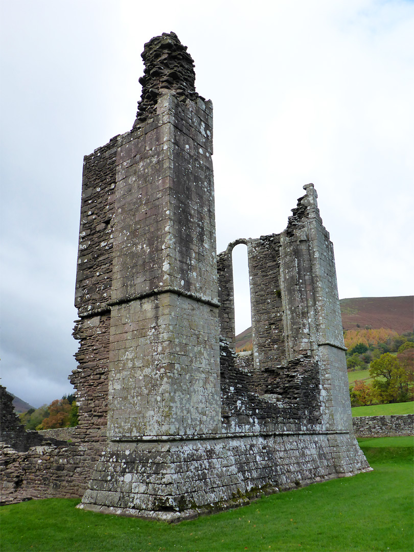 Wall of the presbytery