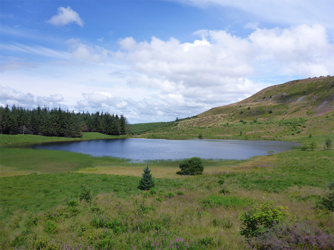 West side of the lake